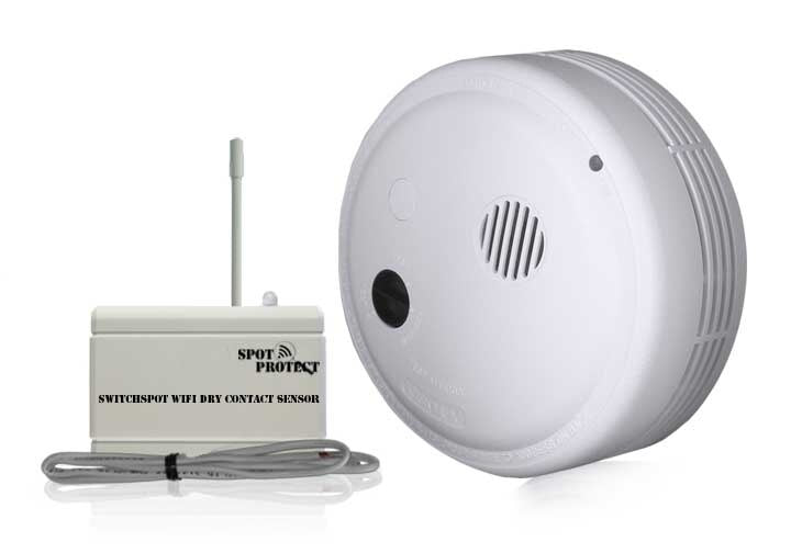 Smoke Detector Sensor - Contact Type for 110VAC